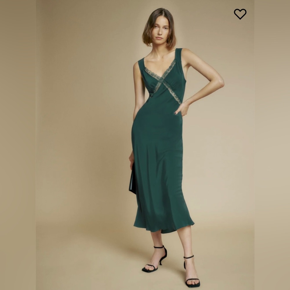 Provence Silk Dress (Petites) NEW WITH TAGS
